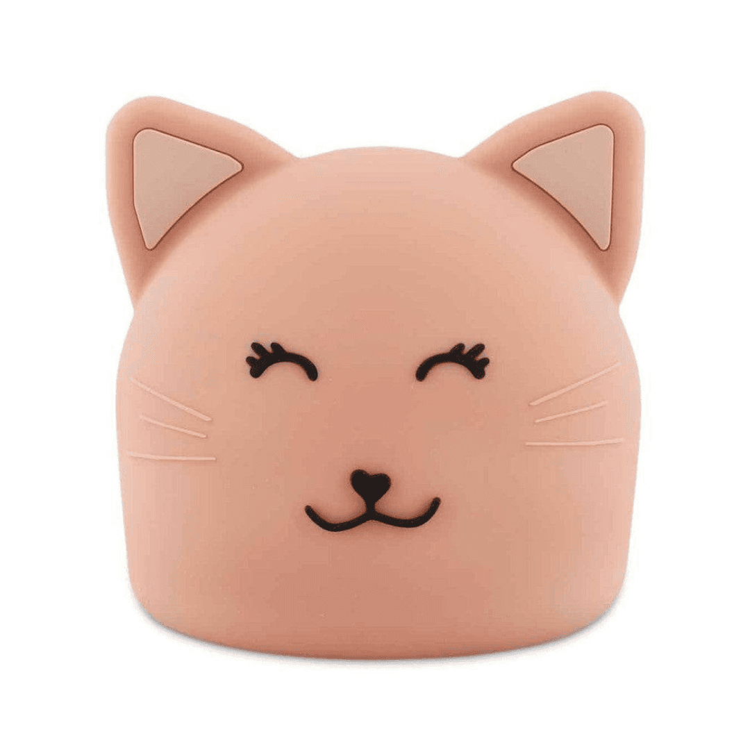 Silikon Nattlampa Rosa Katt - Trixie Baby