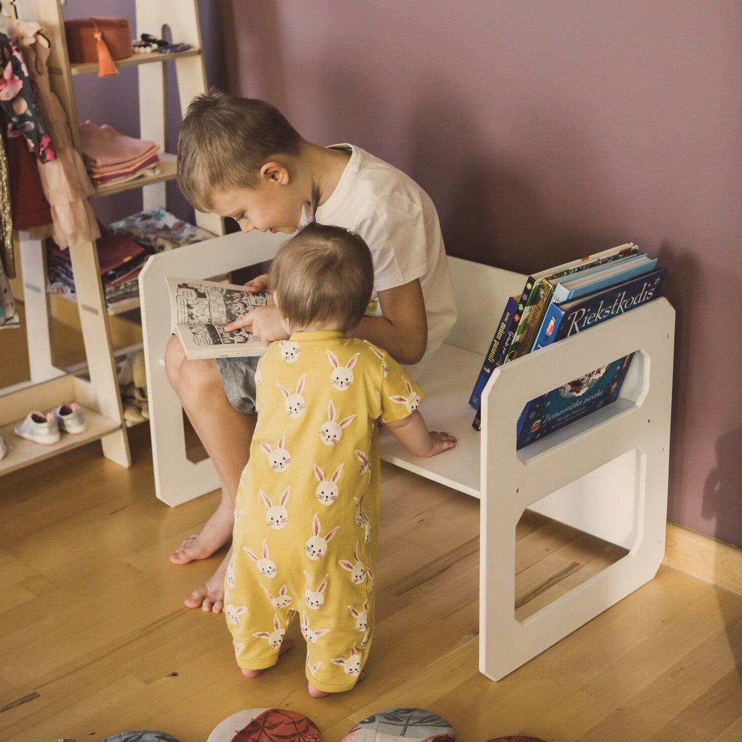Montessori Avvänjningsbord och 1 Stol