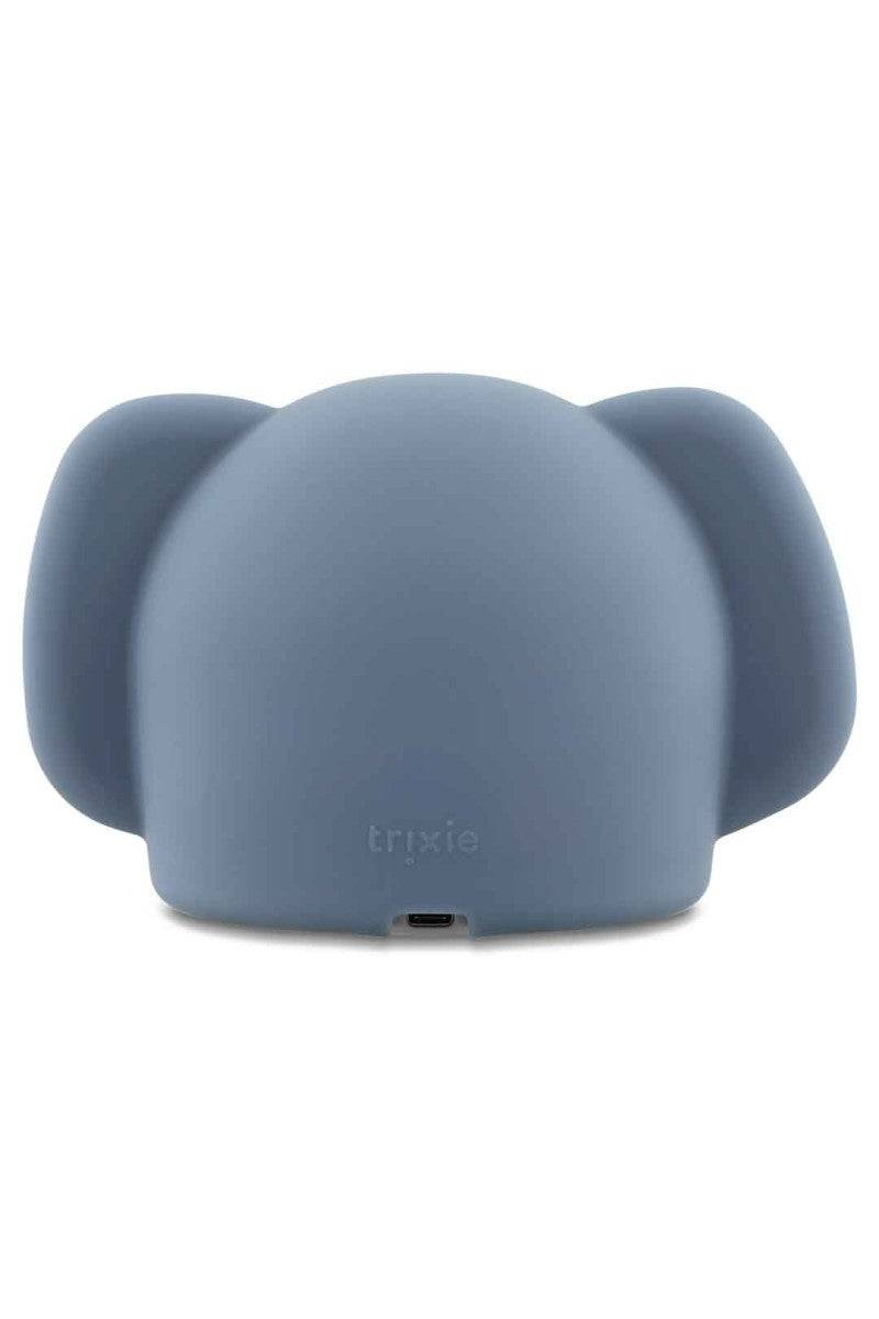 Silikon Nattlampa Grå Elefant - Trixie Baby