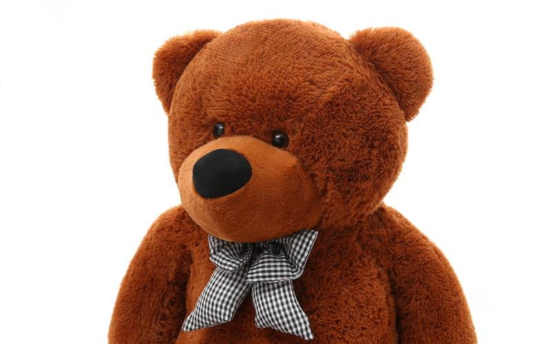 Brun Jättestor Teddybjörn - 180 cm