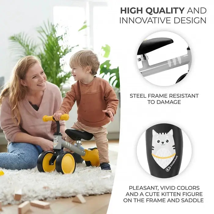 Gul Balanscykel - Misse - Från 1 år