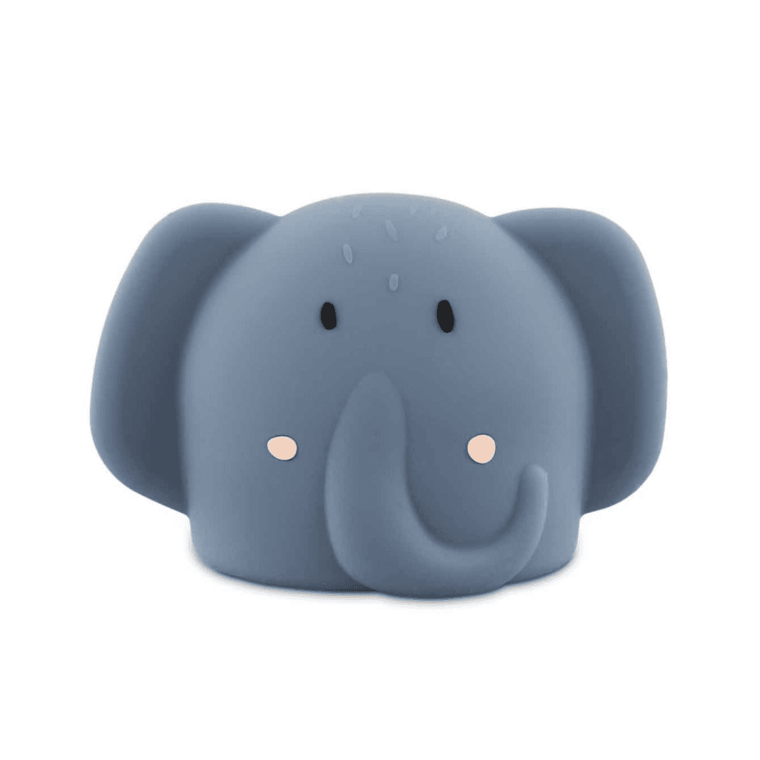 Silikon Nattlampa Grå Elefant - Trixie Baby