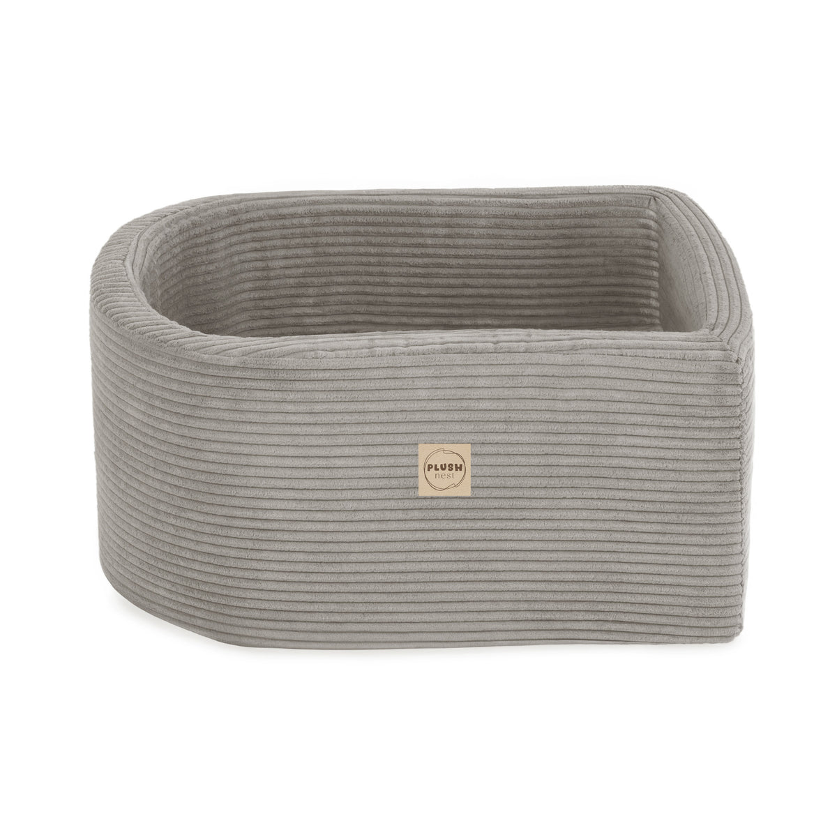 Mjuka Stora Skum Byggklossar & Bollhav (5 olika delar) - Beige Manchestertyg