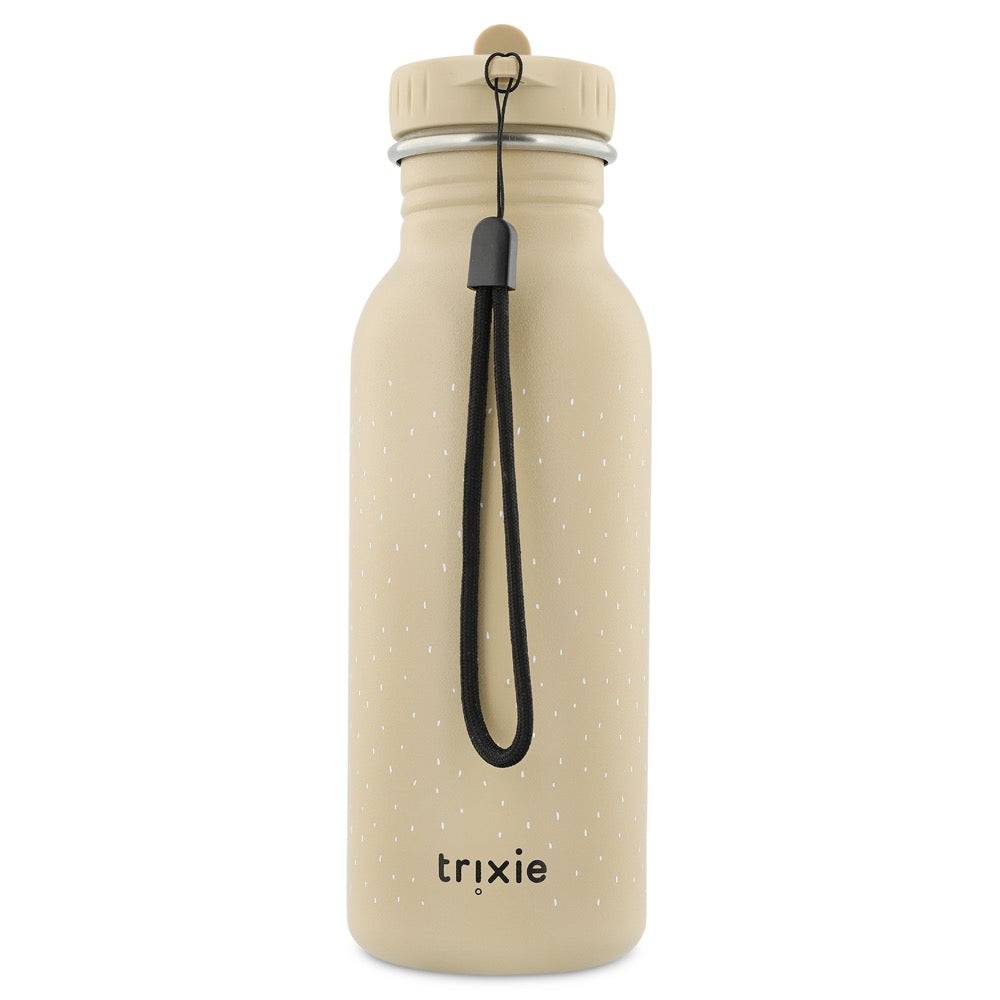Rostfri Beige Vattenflaska i Stål - 500 ml - Herr Hund