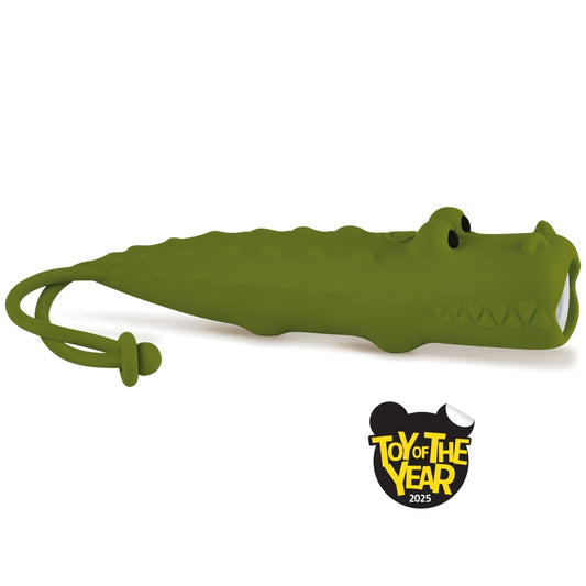 Rabbit & Friends Ficklampa LED - Grön Krokodil