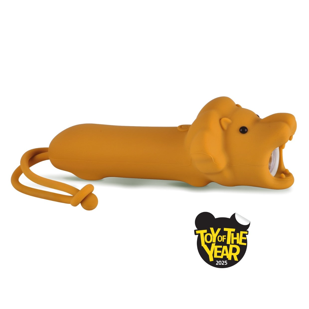 Rabbit & Friends Ficklampa LED - Orange Lejon