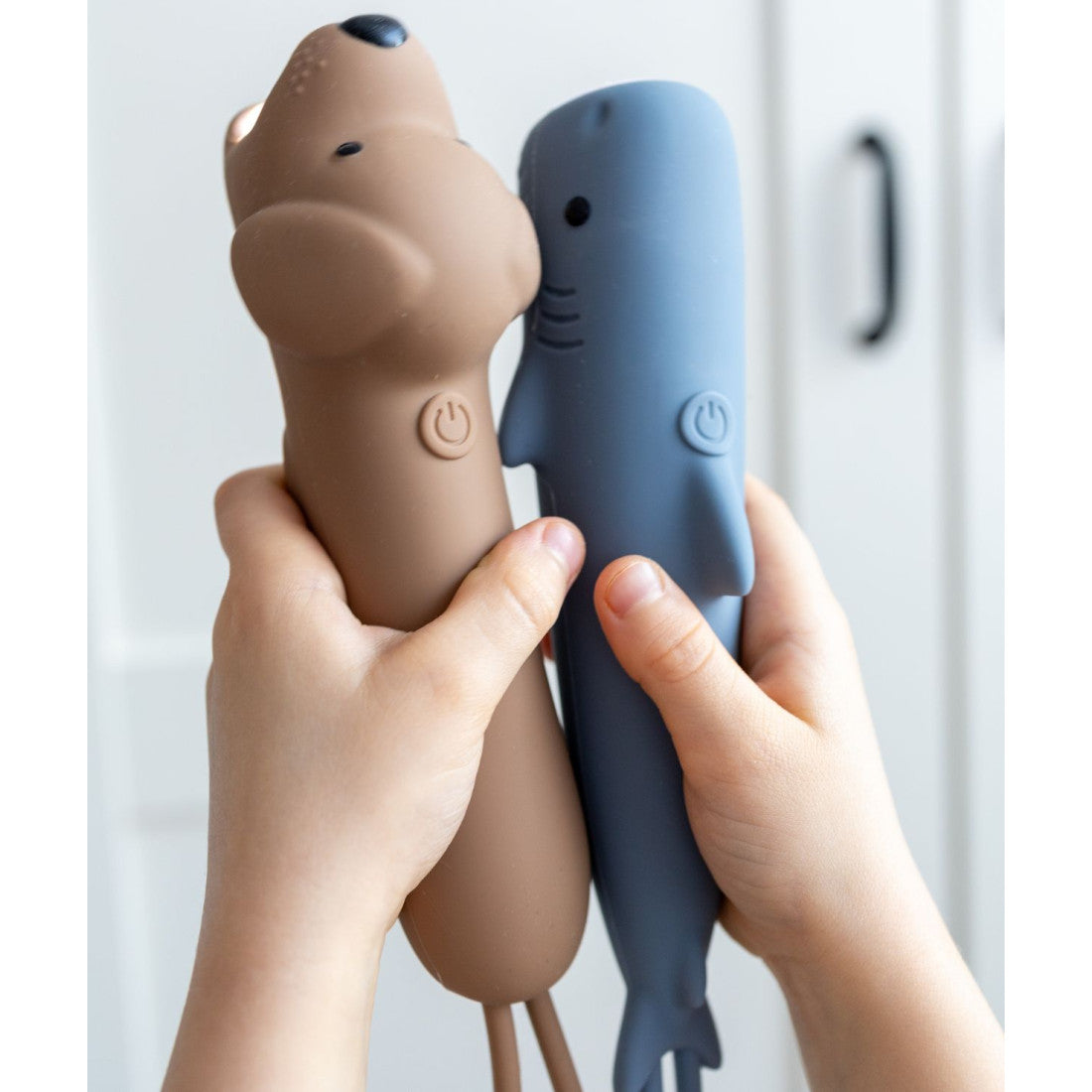 Rabbit & Friends Ficklampa LED - Brun Hund