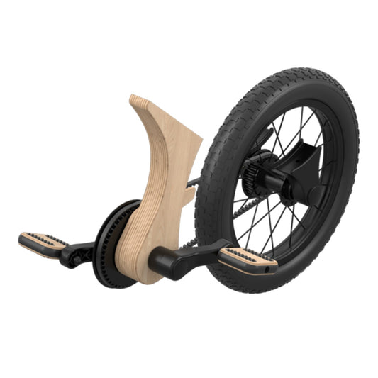 Pedaler Tillägg till Leg&Go Springcykel i Trä