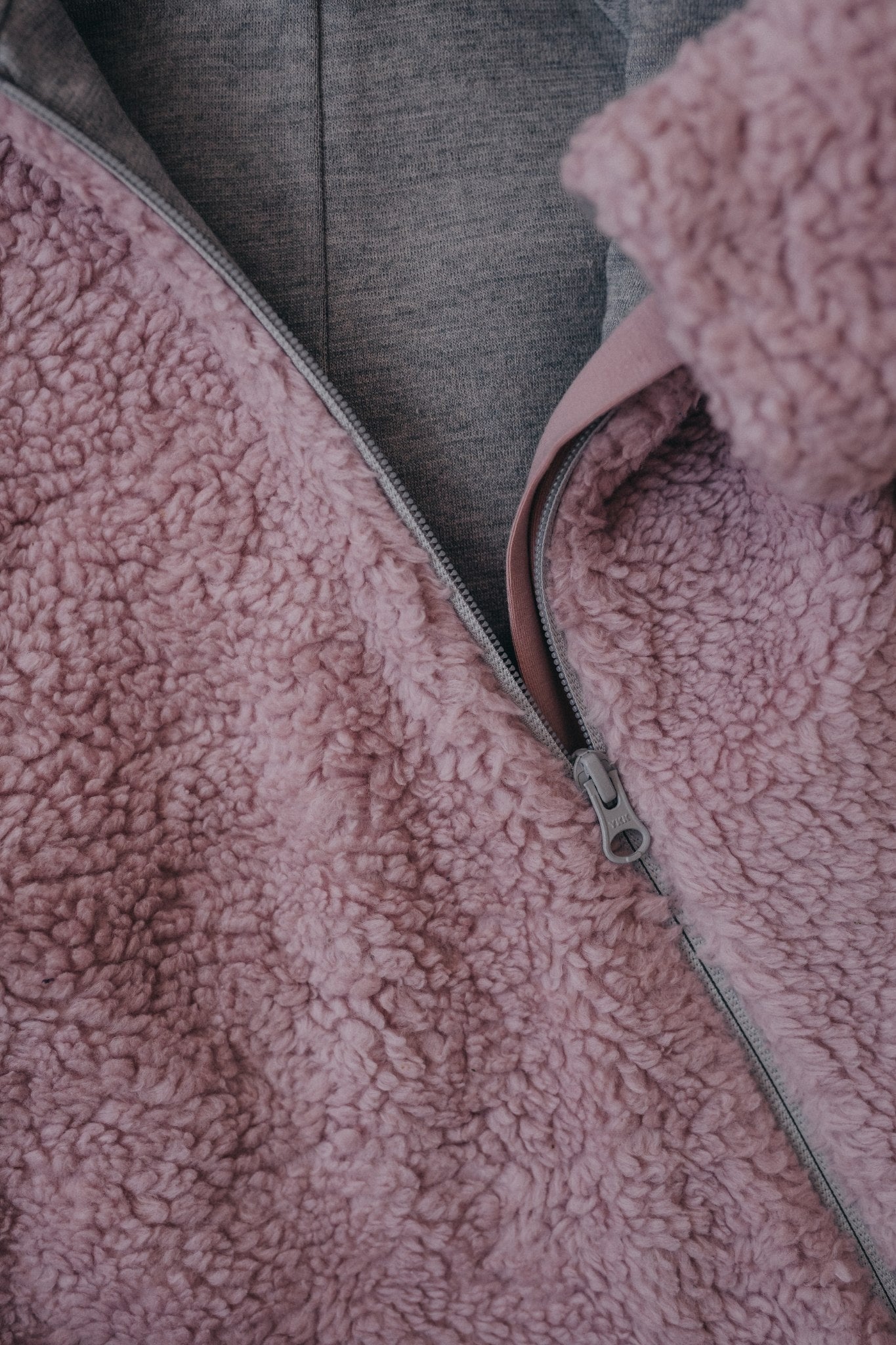 Rosa Merino Ull Fodrad Babyoverall Teddy - Gratis Frakt