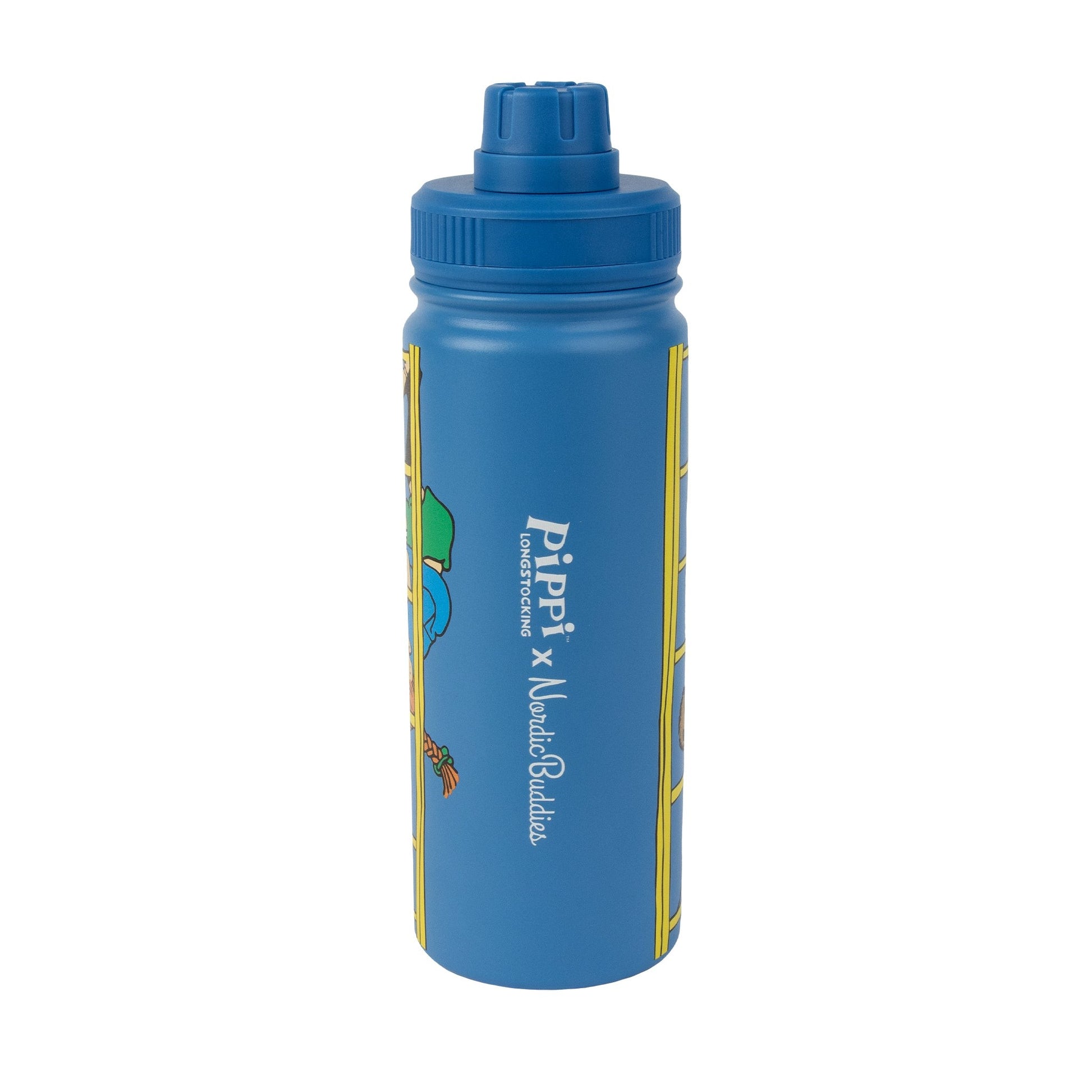 Pippi Långstrump Blå Termoflaska - 500 ml