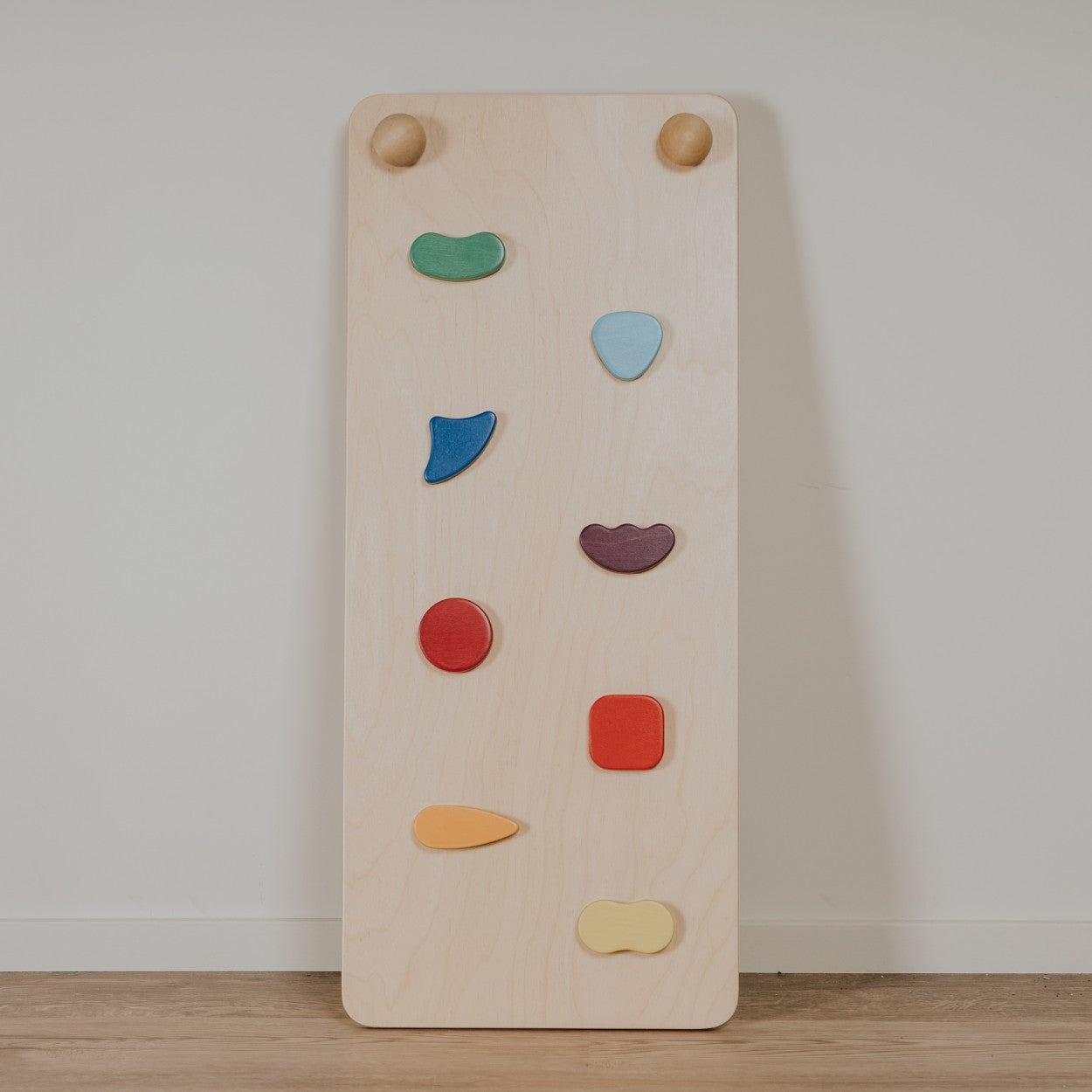 Kana / Ramp med Klättergrepp för Klättertriangel & Klättervägg - Regnbåge