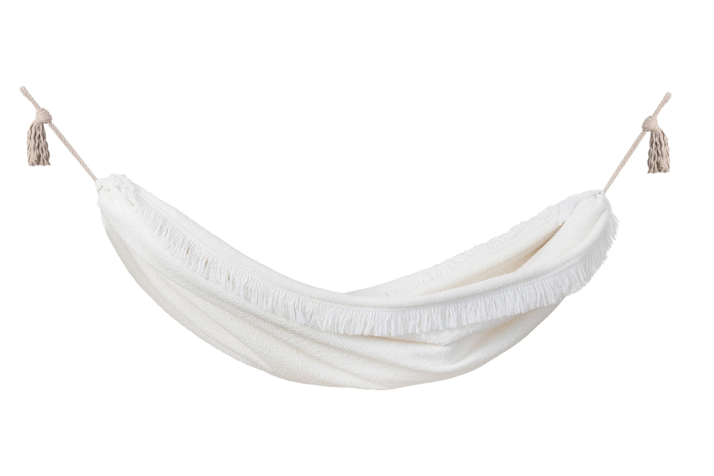 Polar HugHandgjord Vit Hängmatta för Barn - 110cm x 180cmHammock