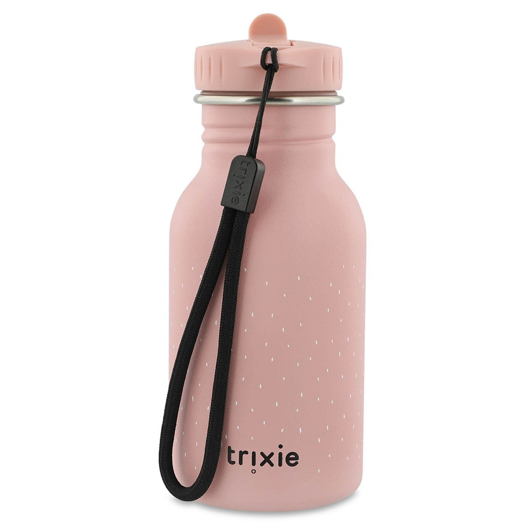 Rostfri Rosa Vattenflaska i Stål - 350 ml - Fru Fjäril