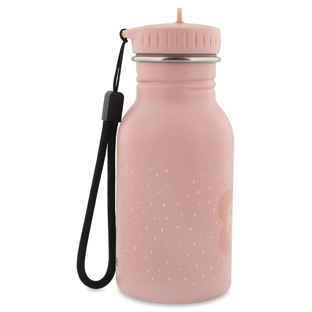 Rostfri Rosa Vattenflaska i Stål - 350 ml - Fru Fjäril