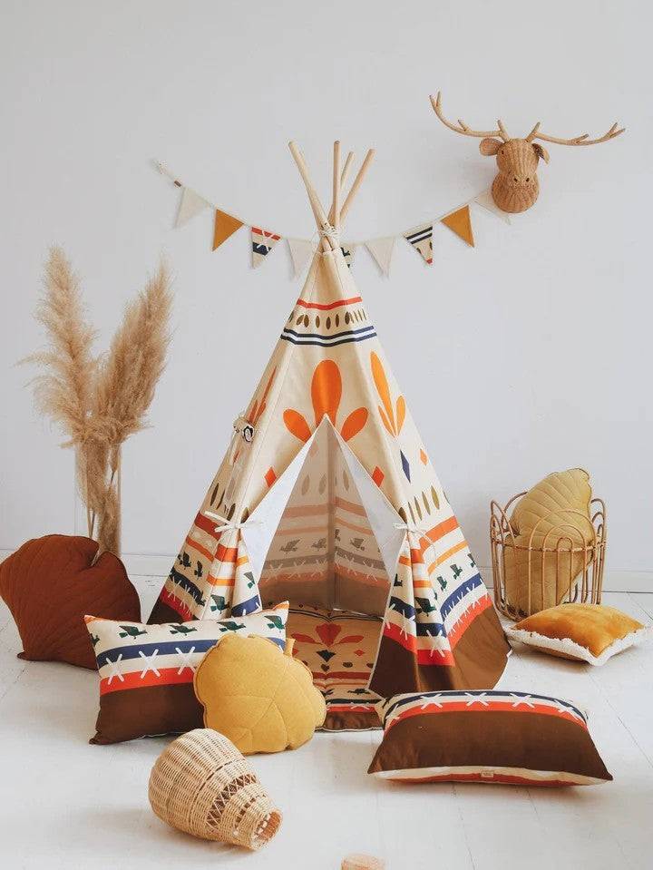 Handgjord Tipitält - Indianäventyr