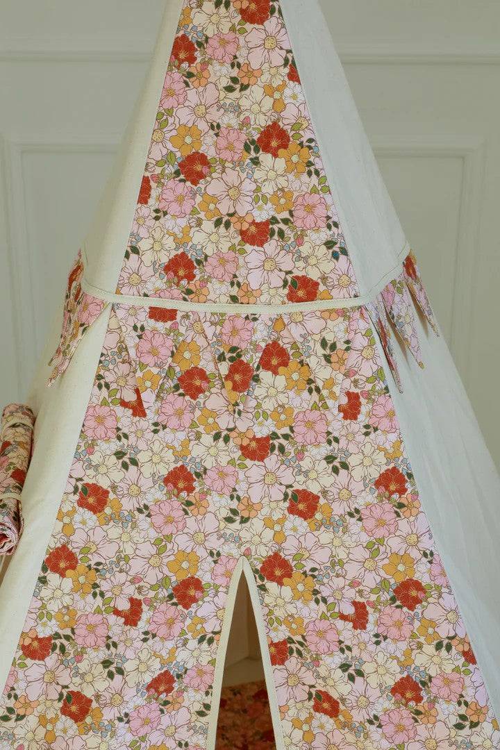 Handgjord Tipitält - Blomsteräng