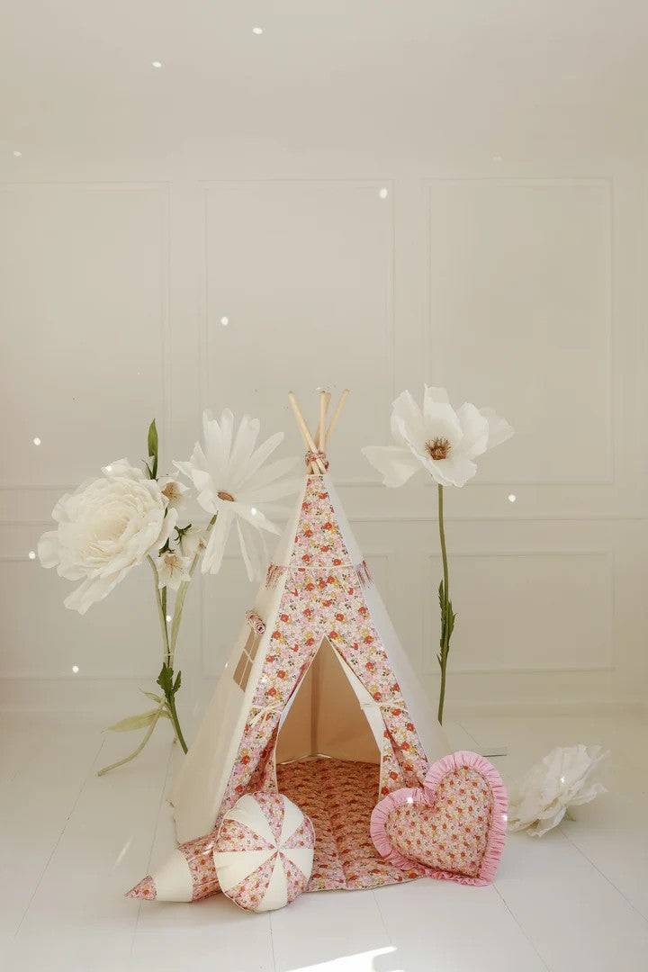 Handgjord Tipitält - Blomsteräng